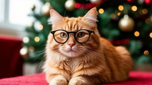 Кот из нейросети. Новогодний выпуск