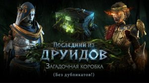 Новая загадочная коробка в Path of Exile 2: Последний из друидов