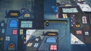 С помощью нехитрых приёмов на простенькой швейной машинке. Лучший способ сшить картины из лоскутков.