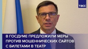 В Госдуме предложили меры против мошеннических сайтов с билетами в театр