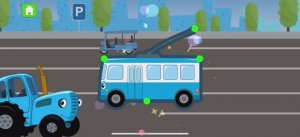 Синий трактор. Учим общественный транспорт. Увлекательная игра