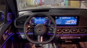 Автозапуск с приложения Mercedes GLS 2024 года