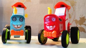 ТРАКТОРЫ! КРАСНЫЙ И СИНИЙ ТРАКТОР