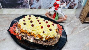 🎄НИ ОДНОГО ПРАЗДНИКА БЕЗ ЭТОГО САЛАТА!! ШЕДЕВР НА ВАШЕМ НОВОГОДНЕМ СТОЛЕ!!