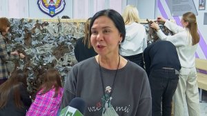 В НИУ «БелГУ» стартовала акция по плетению маскировочных сетей для бойцов, находящихся в зоне СВО