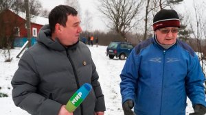 Жители села Кривское Калужской области пожаловались Владимиру Путину на плохую дорогу