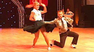 Буги-вуги, Женева 2018 - Сондре Олсен-Бай и Таня Георгиевска. #Танцы