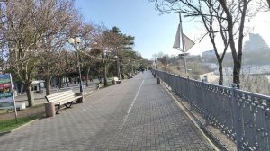 Анапа зимняя! Сегодня оттепель и туман над морем. 17 декабря 2025. 14.40