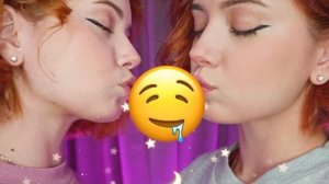 [4K] 😴 Двойной Tk Tk, Sk Sk + Неразборчивый Шепот От Близняшек // С Ушка На Ушко + АСМР 🤤