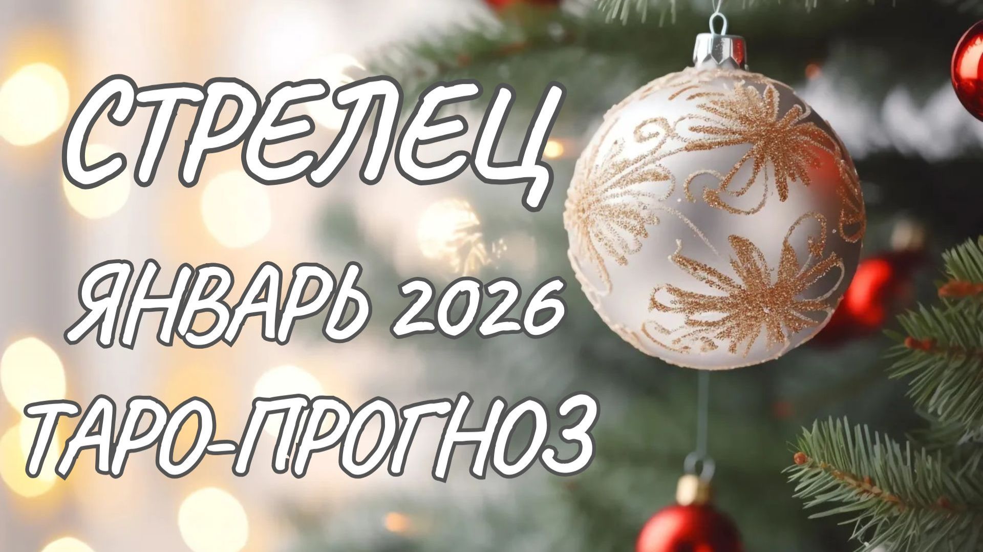 Стрелец ♐ Таро прогноз на январь 2026 года