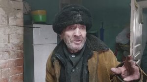 Убираемся с Любой у деда Матвея