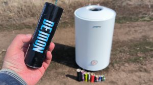 ✅Взрываем бойлер на 80 литров!!! Ультра мощные петарды!!!