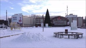 г.Ачинск.Город готовится встретить Новый 2026 г.Площадь гор.ДК.17.12.25г.Автор видео Елена Цыганова.