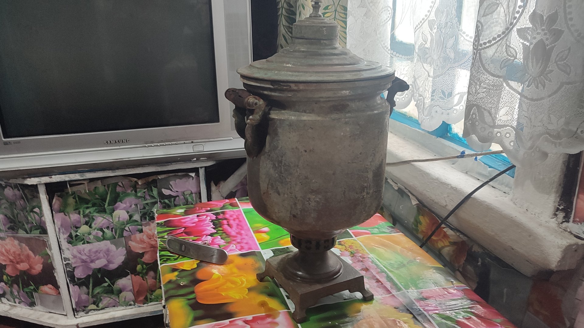 Чистка старого самовара. смотреть онлайн