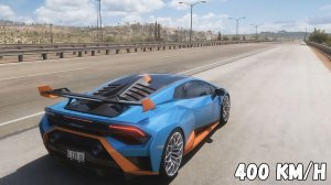 ЛАМБОРГИНИ ХУРАКАН STO TURBO - МАКСИМАЛЬНЫЙ РАЗГОН