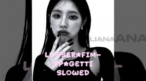 LE SSERAFIM-SPAGETTI SLOWED
надеюсь вам понравится видео такого формата🩰