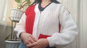 💚РАЗНОЦВЕТНЫЙ СВИТЕР КРЮЧКОМ 🧶