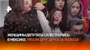 Женская драка депутатов: народные избранницы оттягали друг друга за волосы в Мексике