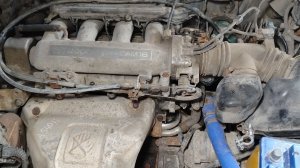 Где находится номер двигателя. Toyota двигатель 3S-GE.