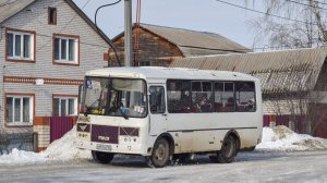 Автобус ПАЗ-32054 (В 487 ОН 122). Покатушки по Новоалтайску.