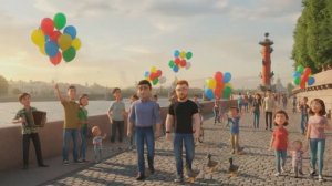 Два дня в Питере. Автор мульфильма Лана Артуа