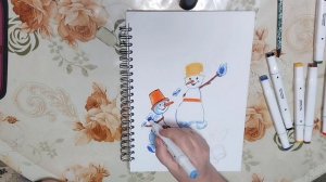 Торопыга рисует😄