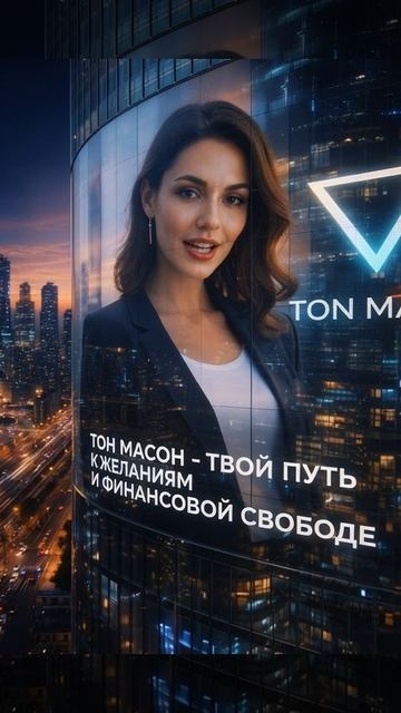 TON MASON — ТВОЙ ПУТЬ К ЖЕЛАНИЯМ И ФИНАНСОВОЙ СВОБОДЕ 🌟