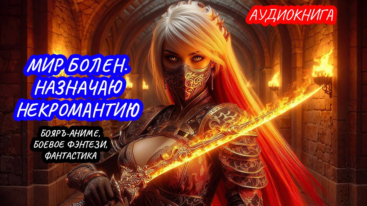 АУДИОКНИГА ПОЛНОСТЬЮ МИР БОЛЕН. НАЗНАЧАЮ НЕКРОМАНТИЮ БОЯРЪ-АНИМЕ, БОЕВОЕ ФЭНТЕЗИ, ПОПАДАНЕЦ смотреть онлайн
