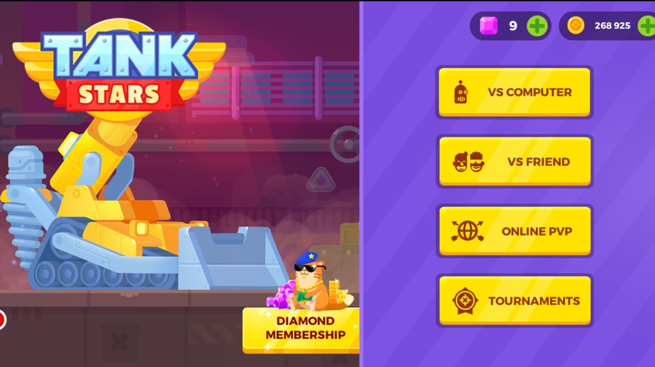 Необычная карта в Tank stars