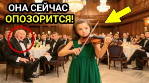 Гендиректор Усмехнулся, Когда Дочь Официантки Взяла Скрипку… Но Через Минуту Зал Встал На