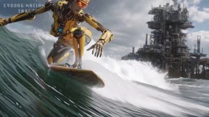 Toxic Spill Surfers • Riding the Reactor Tides | Alien Sci-Fi Worlds