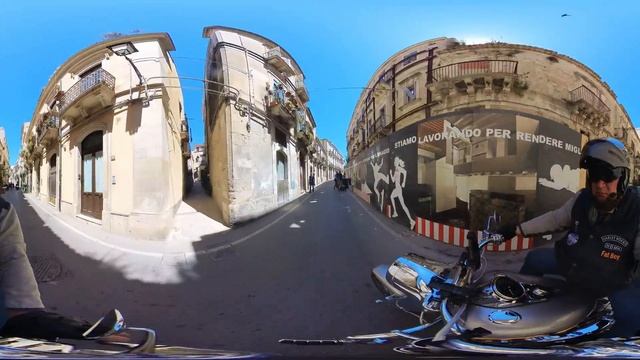 5 мая, Сиракузы, о.Сицилия, 360°, ч.24, [HD, 4K]