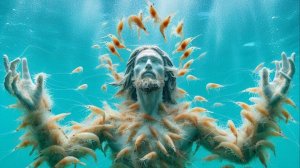 Черепахи, фаршированные базиликом и креветками.