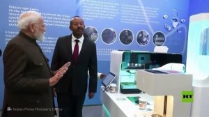 مودي وآبي أحمد يتناولان القهوة المحلية ويستمتعان بالموسيقى في أول رحلة للزعيم الهندي إلى إثيوبيا