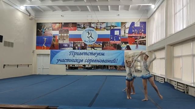 ТР 8-15 лет, Калюжная Полина - Костылева Анна - Урбайтите Злата, КРСДМОО, Темповое упражнение