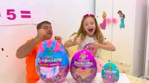 Настя и папа знакомятся с животными на ферме [get.gt]