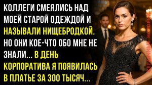 КОЛЛЕГИ СМЕЯЛИСЬ НАД МОЕЙ СТАРОЙ ОДЕЖДОЙ И НАЗЫВАЛИ НИЩЕБРОДКОЙ. НО ОНИ КОЕ-ЧТО ОБО МНЕ НЕ ЗНАЛИ...