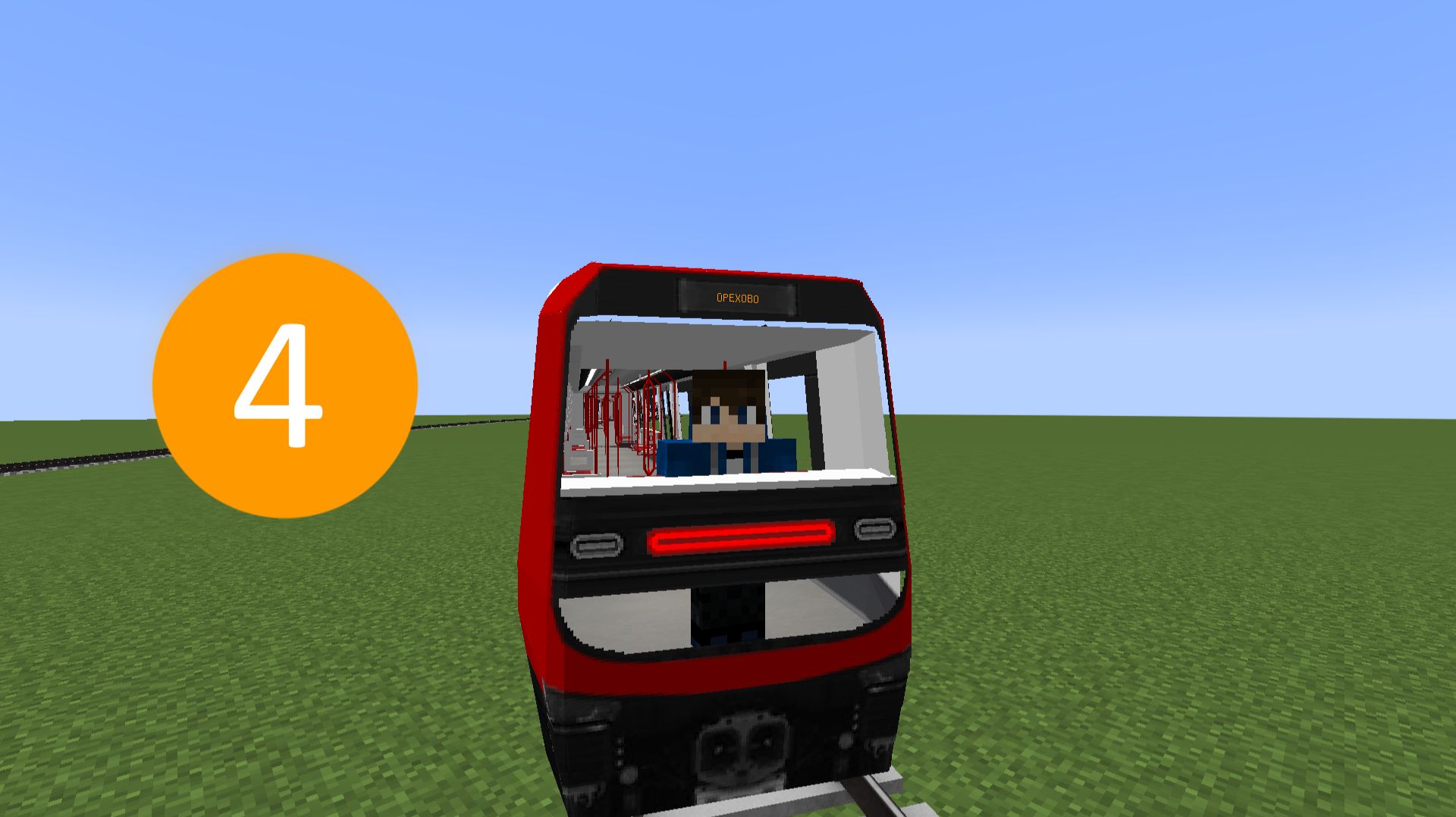 Обзор 4 линии моего метро в майнкрафт смотреть онлайн