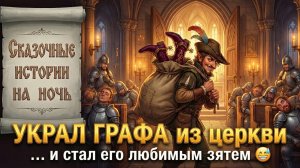 Как хитрый вор украл ГРАФА из церкви — и стал его любимым зятем 😄