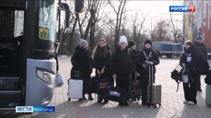 Белгородские школьники вернулись из новогоднего путешествия в Великий Устюг