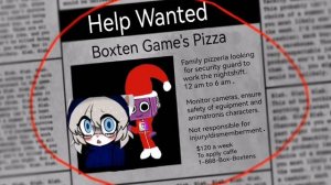 Слив моей новой игры Five Night's At Boxten Games