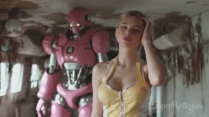 Neon pulse 2- Space Babes and Robots | AI video