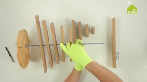 Ёлка-конфетница. Как сделать ёлку из досок. Украшаем интерьер своими руками. Новый год 2026