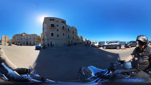 5 мая, набережная Сиракузы, о.Сицилия, 360°, ч.26, [HD, 4K]