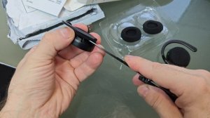 Распаковка Спортивных TWS-K6 беспроводных накладных Bluetooth-наушников с микрофоном