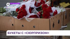 Крупную партию гвоздик уничтожили в Приморье