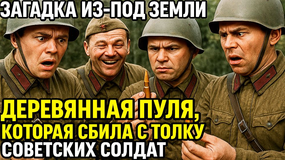 Загадка из-под земли: Деревянная пуля, которая сбила с толку советских солдат!