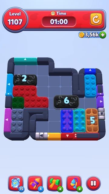 Color Block Jam 1107 Уровень