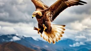 Беркут расправляет крылья