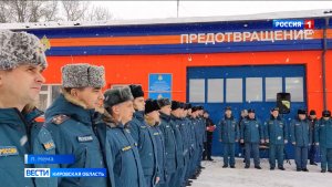 В Нагорске и Неме открыли обновленные здания пожарных депо